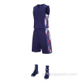 Jersey de basquete de treinamento esportivo uniforme de basquete masculino